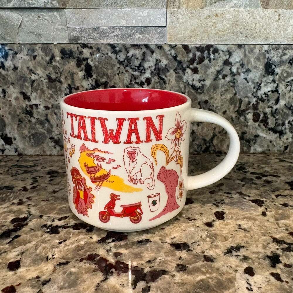 Starbucks Taiwan Coffee Cup Mug 14oz Been There Series NEW NO BOX Collectible